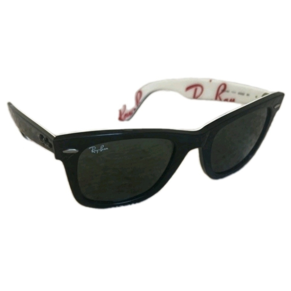 RayBan WAYFARER Special Series 2 Tone/Black / White Multi Color Sunglasses 50-22